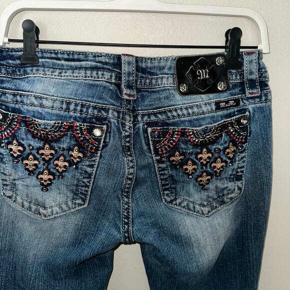 Y2k miss me women's jeans sz 31 boot cut - Picture 3 of 8